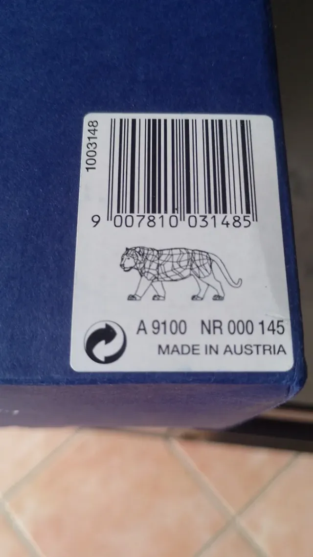 Swarovski Tigre Cristallo