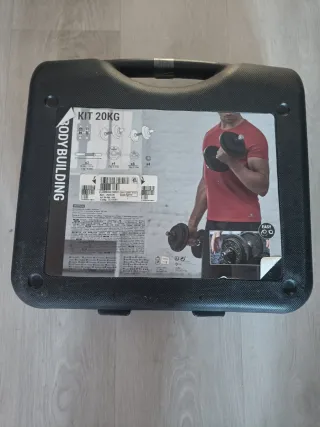 Kit Pesas Decathlon 20kg + 8Kg adicionales