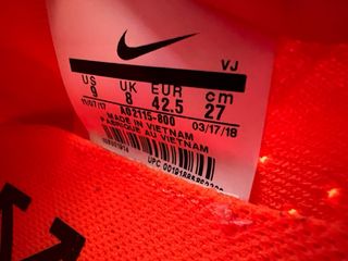 Sneakers Nike x Off-white Zoom Fly Mercurial FK