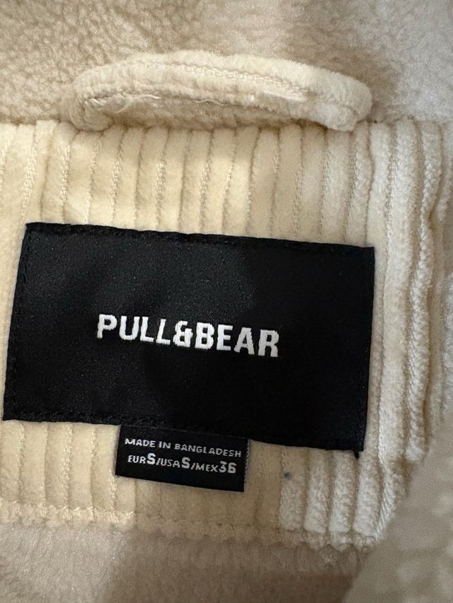 Chaqueta Pull&Bear Beige Pana