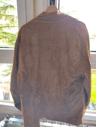 Abrigo Guess Cuero Marrón Talla XL