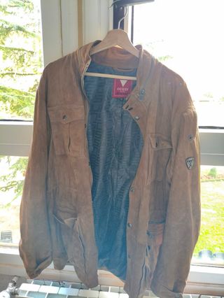 Abrigo Guess Cuero Marrón Talla XL