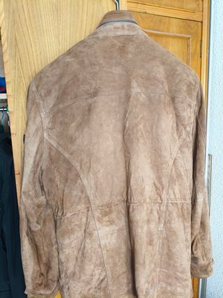 Abrigo Guess Cuero Marrón Talla XL