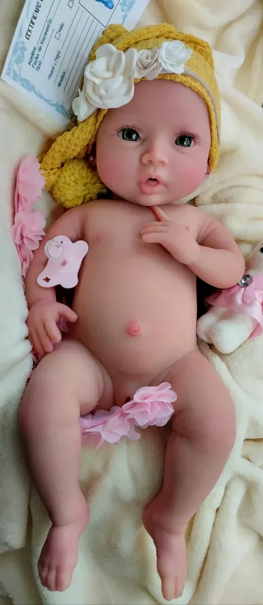 Bebé Reborn Silicona 48cm