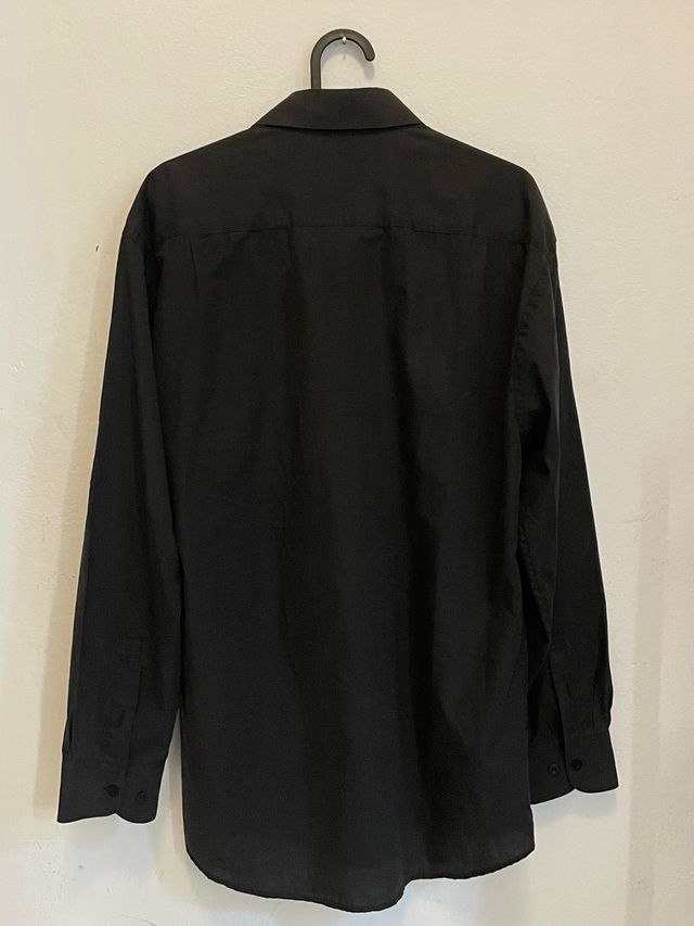 Camisa Negra Manga Larga