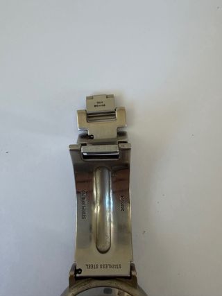 Reloj Storm Plata y Amarillo