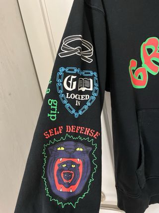 Sudadera GRMY negra oversize