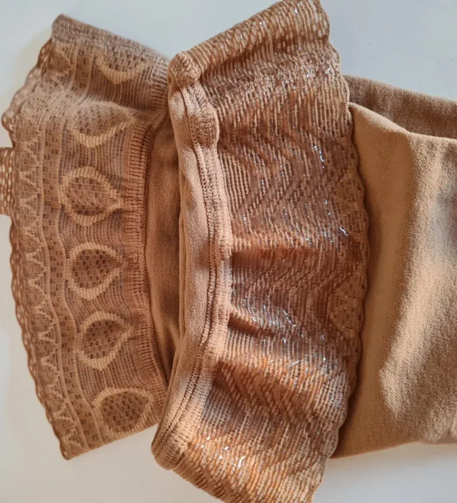 Medias de compresión Thuasne Venoflex Beige Talla