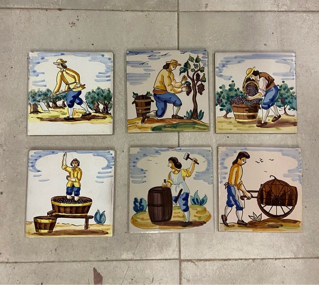 Azulejos Cerámica Valenciana antiguo oficioEl Vino