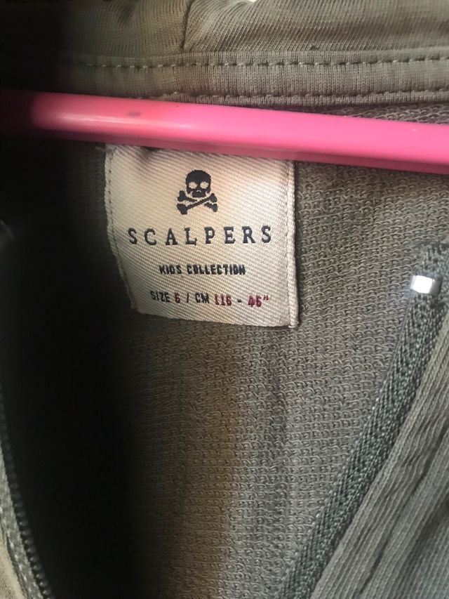 Sudadera Scalpers Talla 6 Años