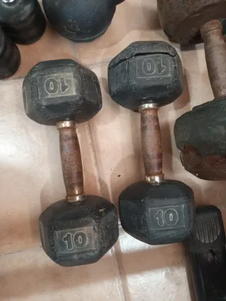 Mancuernas 10 kg (par)