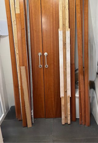 Puertas de madera maciza cerezo