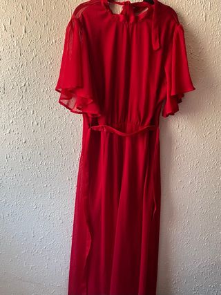 Vestido rojo elegante