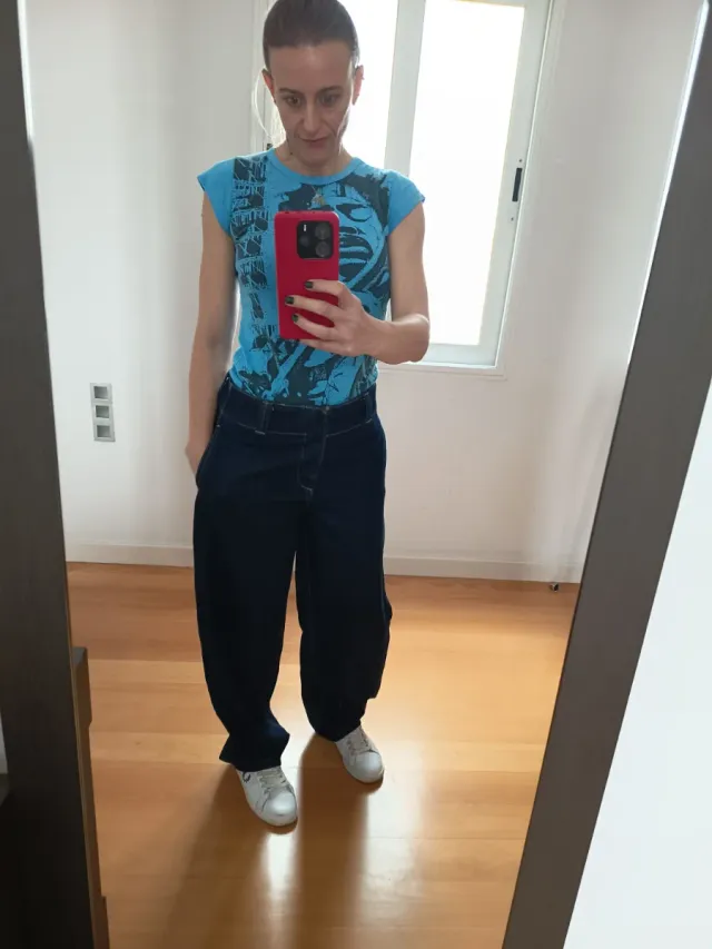 Vaqueros Baggy Barrel Bershka