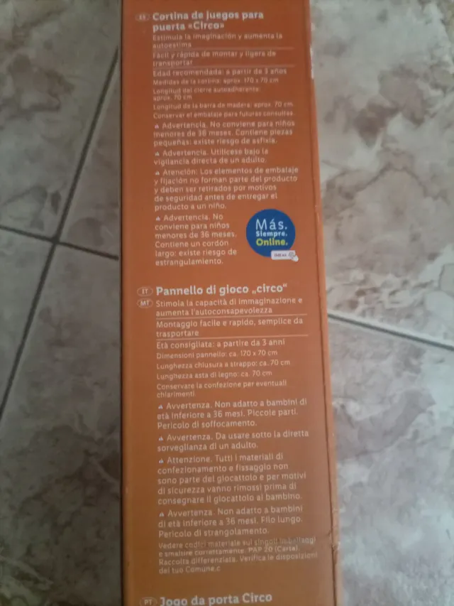 Cortina Puerta Teatro Circo