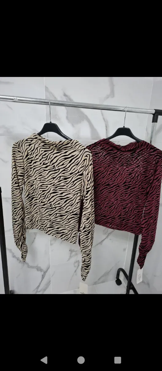 Camisetas con estampado de cebra