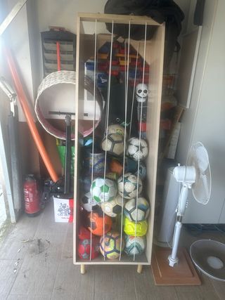 Balonero para guardar pelotas