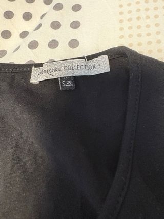 Vestido negro con encaje