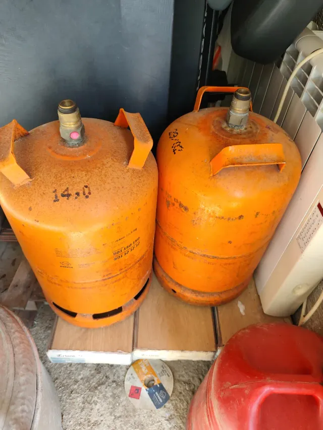 Estufa de gas butano/propano 2 butanos regalo