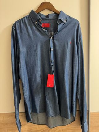 Camisa Carolina Herrera Azul