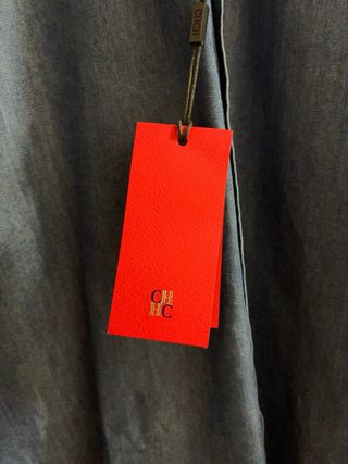 Camisa Carolina Herrera Azul