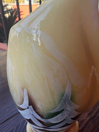 Candela Rigatti Decorata Natale Made in Italy