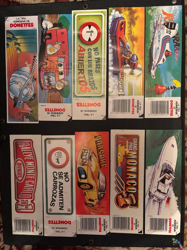 16 Pegatinas Donettes La Tira Adhesiva