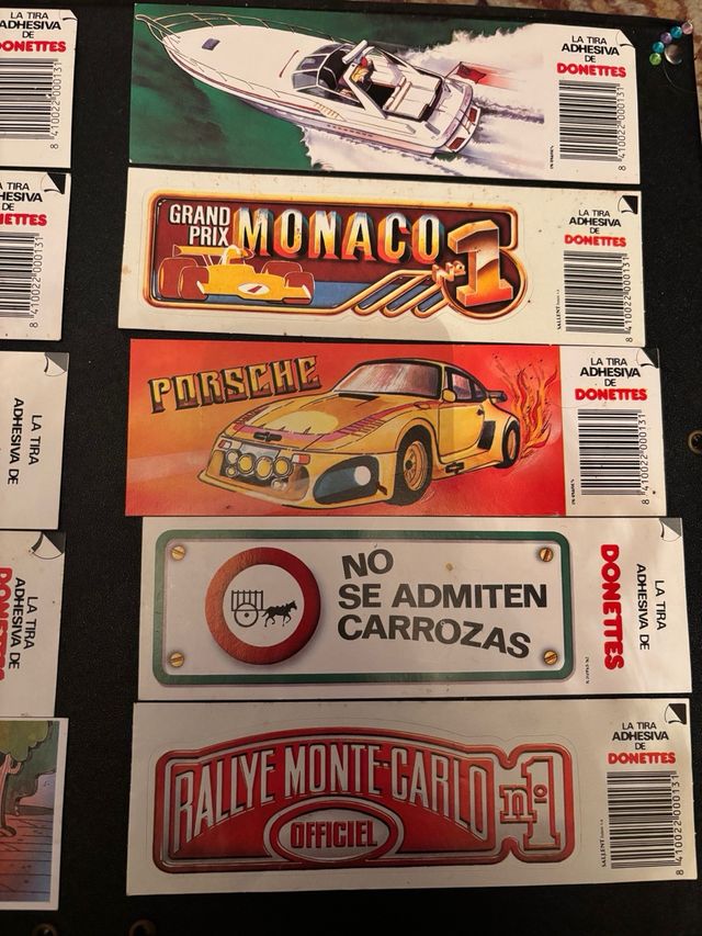 16 Pegatinas Donettes La Tira Adhesiva