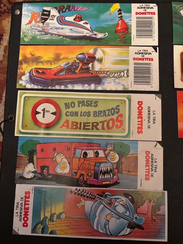 16 Pegatinas Donettes La Tira Adhesiva