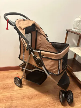 Silla paseo perro/gato plegable