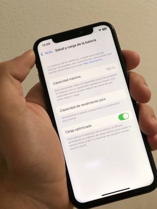 iPhone x batería 100 64GB