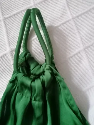 Mono Zara verde largo