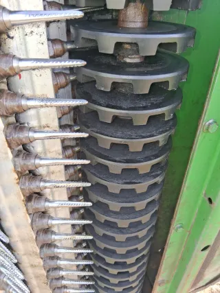 Máquina agrícola para algodón