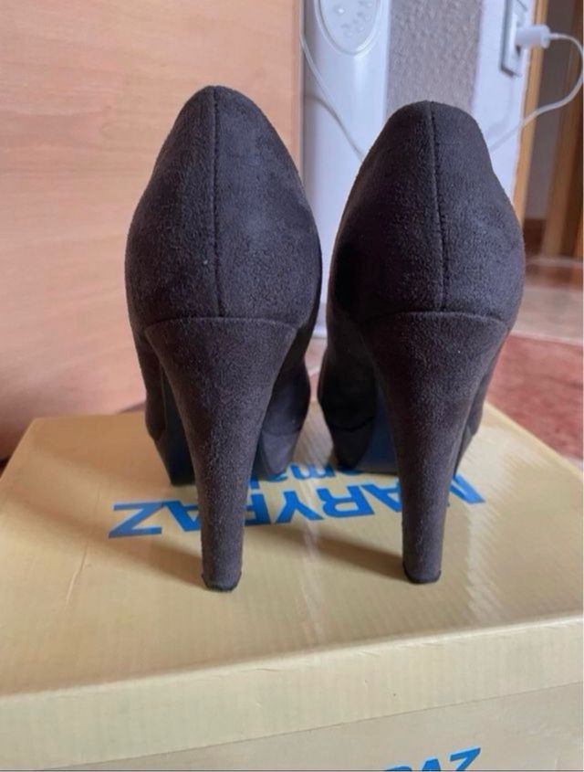 zapatos tacón ante Talla 35