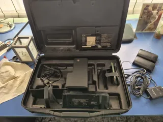 Cámara VHS-C Panasonic Negra