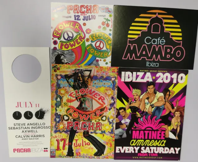 Lote Flyers Ibiza 2010.