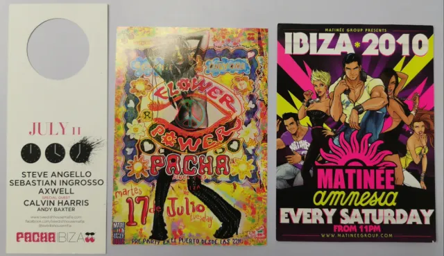 Lote Flyers Ibiza 2010.