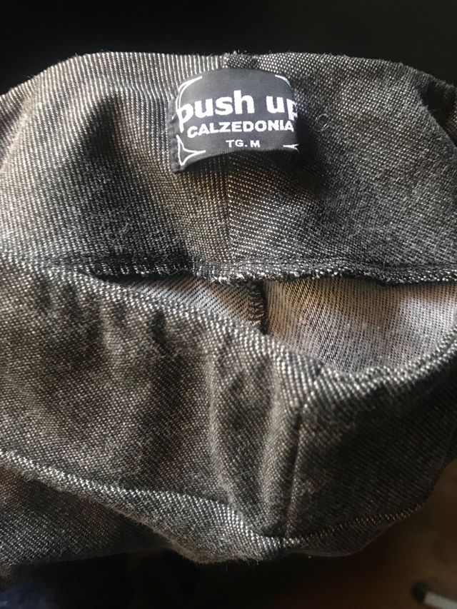 Pantalón Calzedonia Push Up Gris Talla M