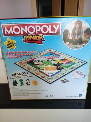 Monopoly Junior Juego de Mesa Hasbro