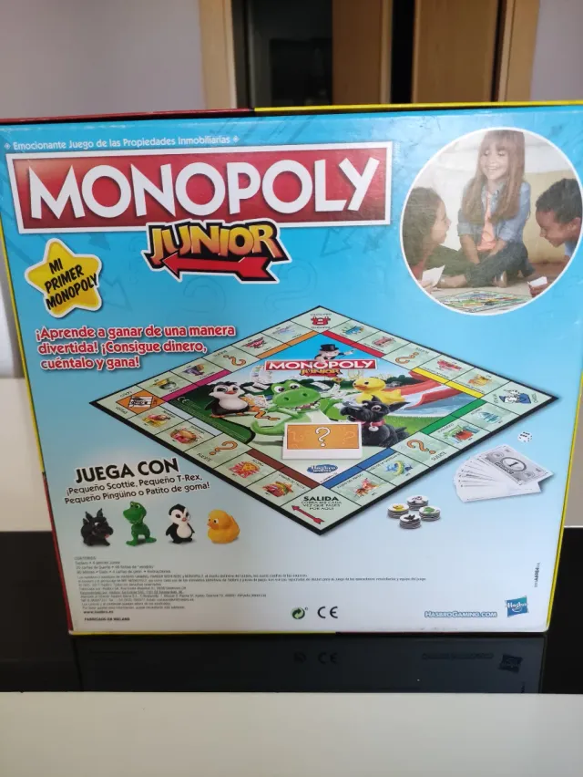 Monopoly Junior Juego de Mesa Hasbro
