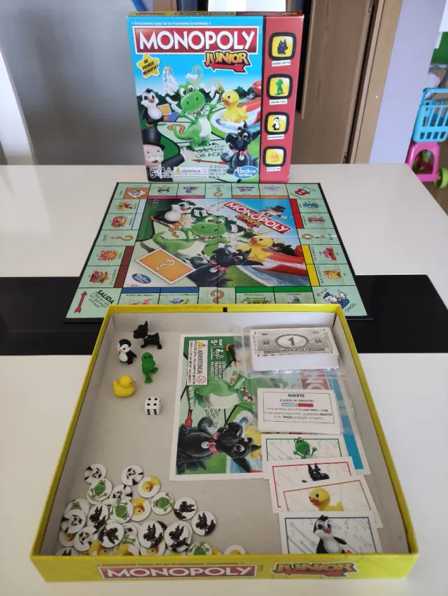 Monopoly Junior Juego de Mesa Hasbro