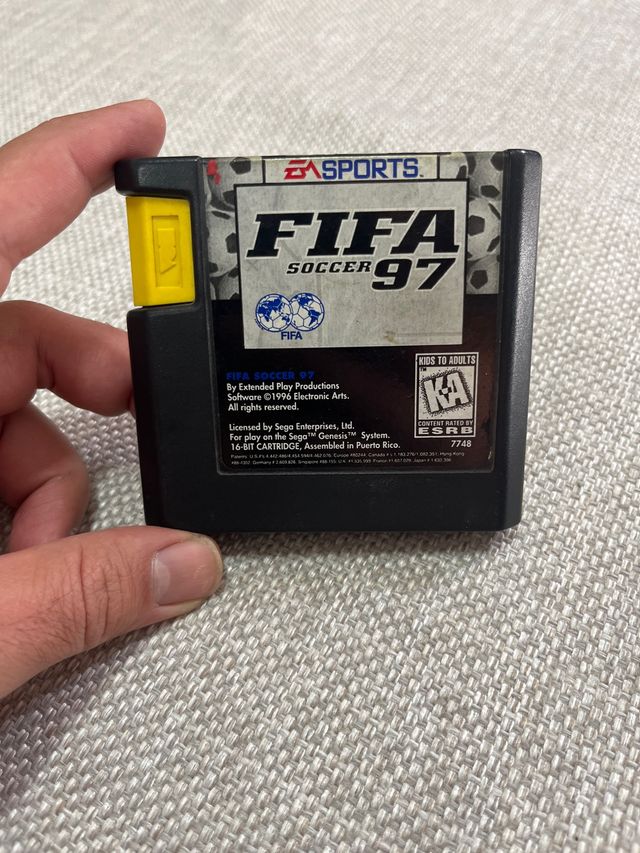 FIFA Soccer 97 EA Sports Sega Genesis Cartucho