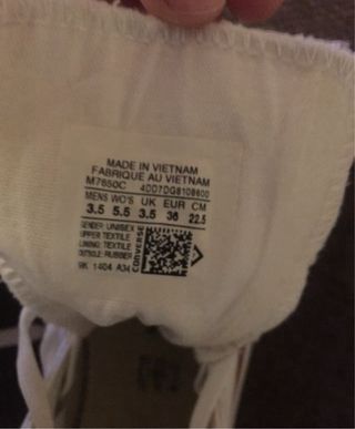 Zapatos Converse All Star Talla 36