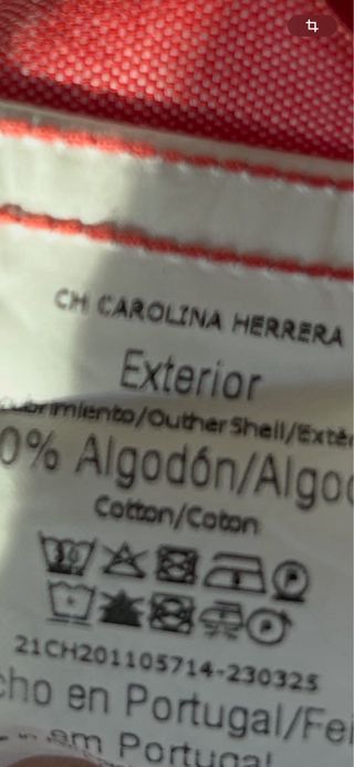 Camisa Carolina Herrera Rosa Talla M