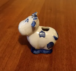 Set 3 decorazioni da tavola in ceramica