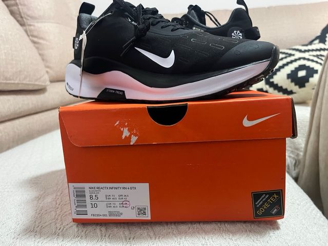 Nike Infinity Run 4 Gore-Tex Negro Blanco