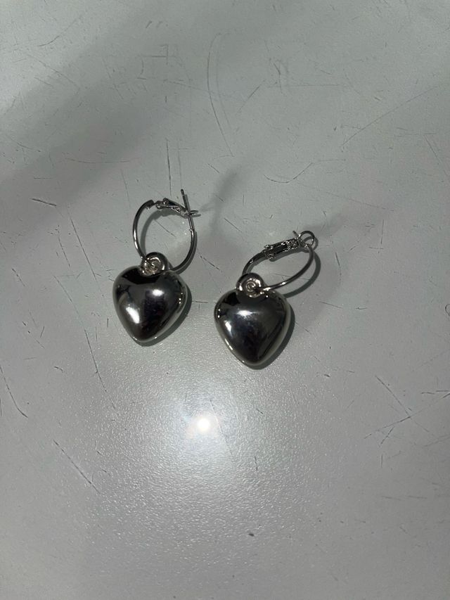 Orecchini Cuore in Argento
