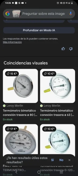 2 Termómetro Waft 60°C Posterior