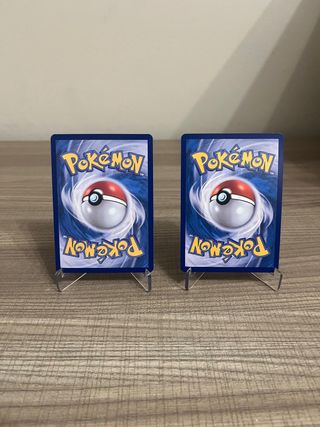 Coppia carte Pokemon Mew e Mewtwo set 151 ar e sar