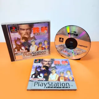 tekken 2 per sony playstation 1 ps1 platinum